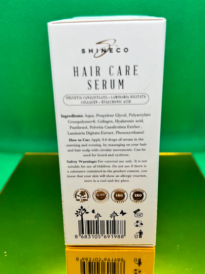 Hair Care serum( sérum capillaire naturel)flacon de 30 ml avec pipette-doseur “Naturellement sublime : offrez à vos cheveux le meilleur de la nature.”